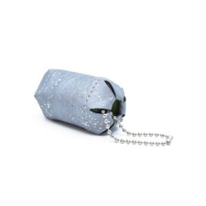 Silver Poop Bag Holder